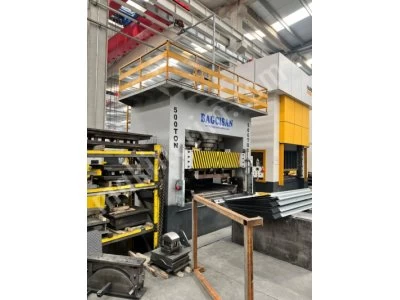 500 Ton Sıvama Pres Bagcısan Marka Tabla 2100 X1500Mm
