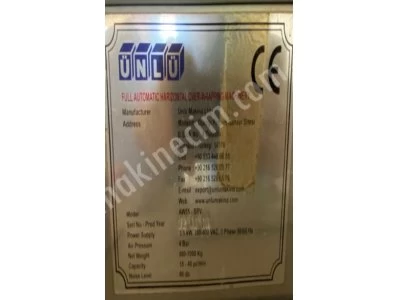 Kutu Selefon Paketleme Makinesi - Sabit Kutu Şeklinde Her Ürünü Paketler, Sakız, Şeker, Parfüm, Sigara, Elektronik, Kozmetik, Gofret