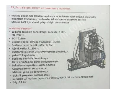 Dondurulmuş Patates Tesisi