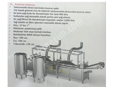 Dondurulmuş Patates Tesisi