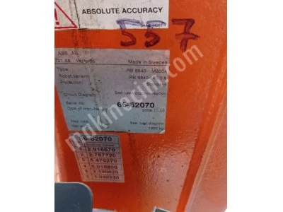 Abb Robot Irb6640-185/2.8 2008 Model