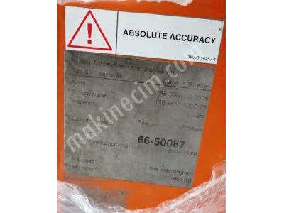 Abb Robot Irb6650-200/2.75 2004 Model