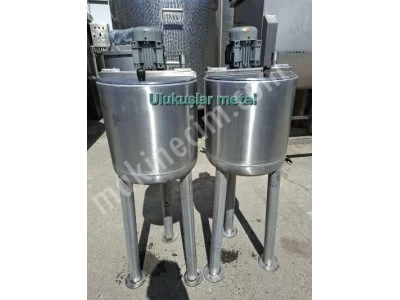 Liquid Agitator Mixer Boiler 50 Liter Stainless