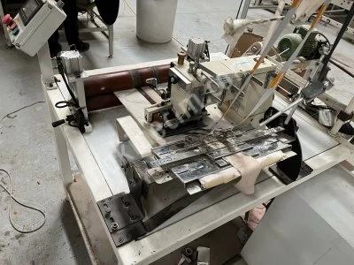 Elektroteks Marka İkinci El Otomatik Yatak Yan Bordür Specer Fermuar Şerit Dikiş Makinası