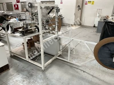 Elektroteks Marka İkinci El Otomatik Yatak Yan Bordür Specer Fermuar Şerit Dikiş Makinası