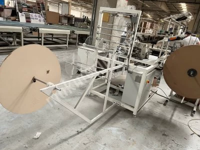 Elektroteks Marka İkinci El Otomatik Yatak Yan Bordür Specer Fermuar Şerit Dikiş Makinası