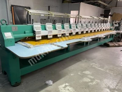 Feiya Marka 2006 Model 15 Kafa Nakış Makinası