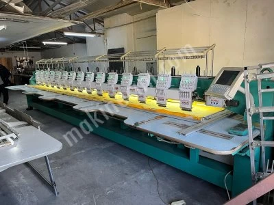 Feiya Marka 2006 Model 15 Kafa Nakış Makinası