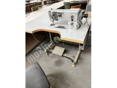 Dürkopp Adler 367 170115 Elektronik İp Kesmeli Tek İğne Çift Papuç Deri Ve Döşeme Dikiş Makinası