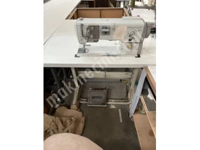 Dürkopp Adler 367 170115 Elektronik İp Kesmeli Tek İğne Çift Papuç Deri ve Döşeme Dikiş Makinası