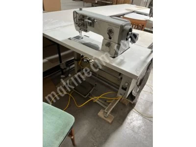 Dürkopp Adler 367 170115 Elektronik İp Kesmeli Tek İğne Çift Papuç Deri ve Döşeme Dikiş Makinası