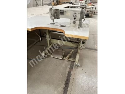 Dürkopp Adler 367 170115 Elektronik İp Kesmeli Tek İğne Çift Papuç Deri ve Döşeme Dikiş Makinası