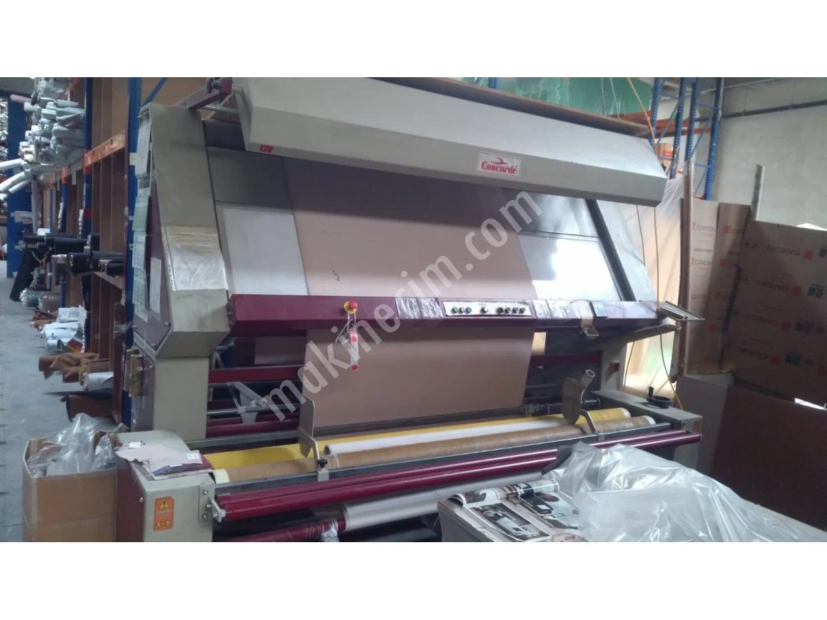 Concorde Marka İtalyan Kumaş Kalite Kontrol Makinası