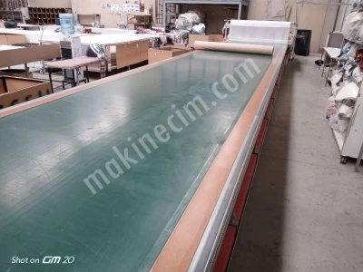 Lectra Marka 2007 Model Otomatik Pastal Serim Masası ve Makinası