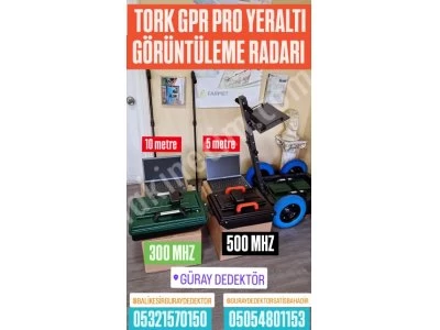 Farmet Tork Gpr Pro *300Mhz Yada 500Mhz Yeraltı Görüntüleme Radarı