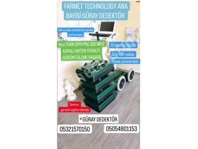 Farmet Tork Gpr Pro *300Mhz Yeraltı Görüntüleme Radarı