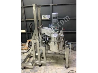 Kozmetik Proses ,Kozmetik Proses Vakumlu Homojenleştirme Mikseri