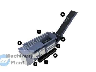 Metal Scrap Recycling Shredder