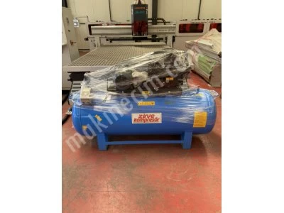500 Lt Kompresör 7.5 Kw 10 Hp 3 Pistonlu Termik Şartelli