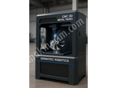 3D Metal Yazıcı Türkiyede İlk ve Tek Cnc 3D Metal Yazıcı