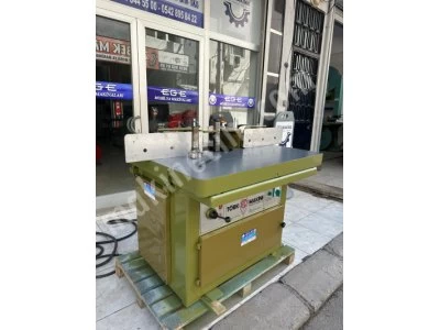Törk Ac Süper Tip Ahşap Freze Makinası Çift Göbek 10000 Devir 5 Hız Ayarı