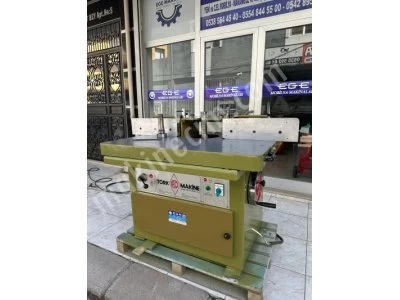 Törk Ac Süper Tip Ahşap Freze Makinası Çift Göbek 10000 Devir 5 Hız Ayarı