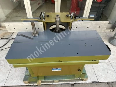 Törk Ac Süper Tip Ahşap Freze Makinası Çift Göbek 10000 Devir 5 Hız Ayarı