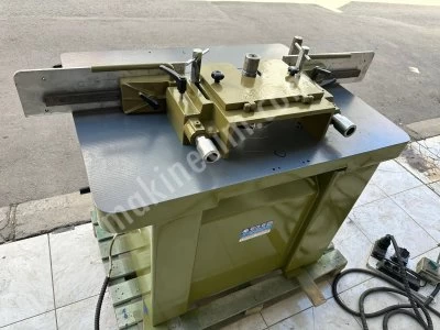 Törk Ac Süper Tip Ahşap Freze Makinası Çift Göbek 10000 Devir 5 Hız Ayarı