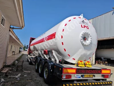 Saf Axles Lpg Semi Trailer With Affordable Price Полуприцеп С Осями Saf Lpg По Доступной Цене