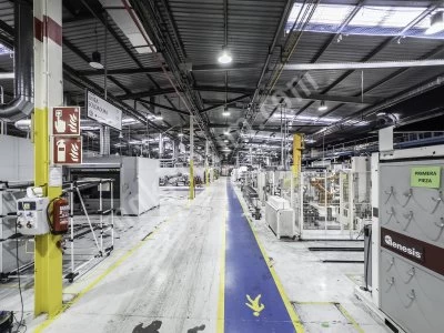 Spain! Exhaust Pipe Production Plant Bosal Industrial Zaragoza