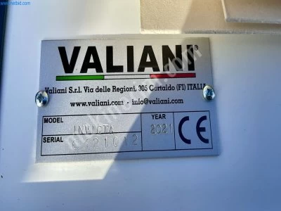 Portal Rubber Cutting Machine Valiani Speed X Invicta V150