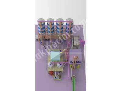 0-800 Mikron 25 Ton/Saat Kırma Eleme Tesisi
