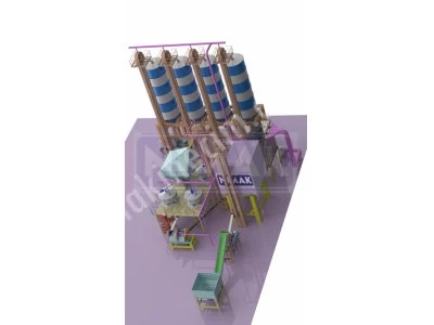0-800 Mikron 25 Ton/Saat Kırma Eleme Tesisi