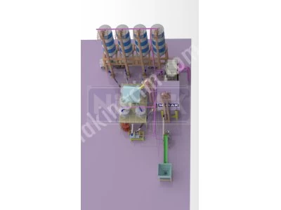 0-800 Mikron 25 Ton/Saat Kırma Eleme Tesisi