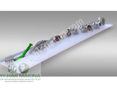 Plastic Recycling Lines Crushing Washing Lines Extruder Machines