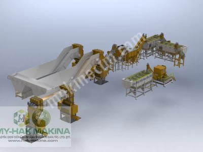 Plastic Recycling Lines Crushing Washing Lines Extruder Machines