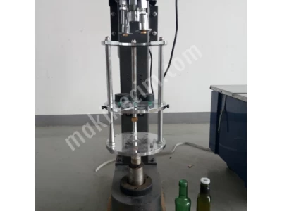 Aluminyum Kapak Sıvama Kapatma Makinası