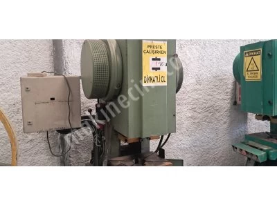 Shs Endüstriyel'den 40 Tonluk Eksantrik Pres Çok Temiz Uygun Fiyat