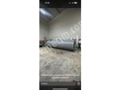 10 Tonluk Süt Soğutma Tankı