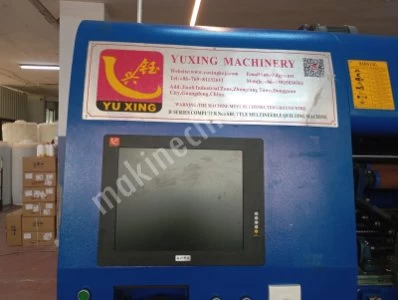 Yuxing Marka Model D Serisi 2021 Model Lüperli Çok İğneli Kapitone Makinası