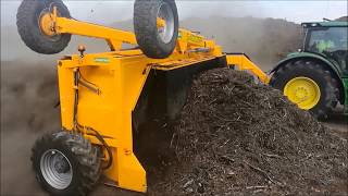 Menart Windrow Çekmeli Kompost Karıştırıcıları