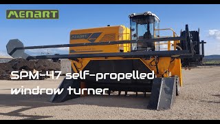 Menart Windrow Kendinden Tahrikli Kompost Karıştırıcıları