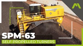 Menart Windrow Kendinden Tahrikli Kompost Karıştırıcıları