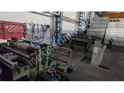6 Adet Roll Formhattı (Tu,Tc,Du,Du, Delikli Baklavalı Köşe) Aksesuar Kesme Bükme, Fileli Köşe Makina