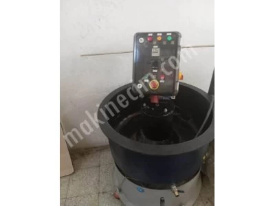 Vibrasyon Çapak Alma Parlatma Makinası Dairesel Tip( Sıfır)