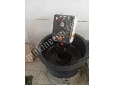 Vibrasyon Çapak Alma Parlatma Makinası Dairesel Tip( Sıfır)