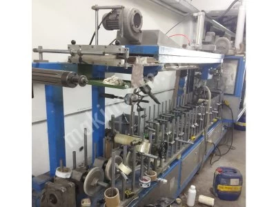 Efficient Pvc Profile Coating and Foil Slitting Machine By Karekst