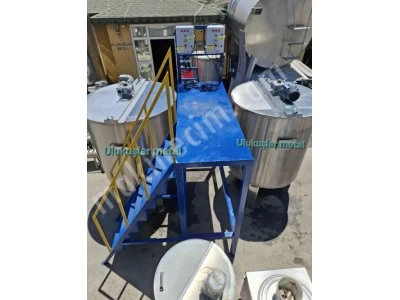 Paslanmaz Sıvı Toz Karıştırıcı - Depolama Stok Tankları - Reaktörler Ulukuşlar