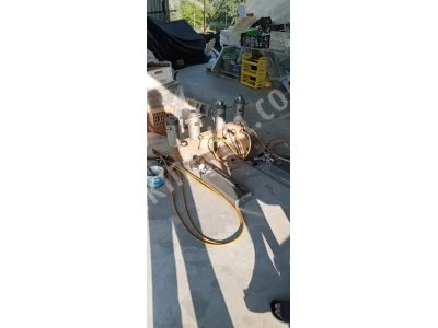 4 'Ü Hidrolik Kriko Seti 50 Şer Tonluk.Strok 150 Mm