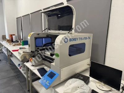 Borey T15-F30-T4 Tezgah Üstü Görüntüleme Çok Fonksiyonlu Smt Pcb Ayırıcı Makinesi/Al ve Yerleştir